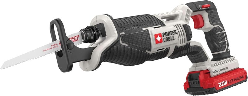 PORTER CABLE 20V MAX* Reciprocating Saw, Tool Only (PCC670B) - Image 1